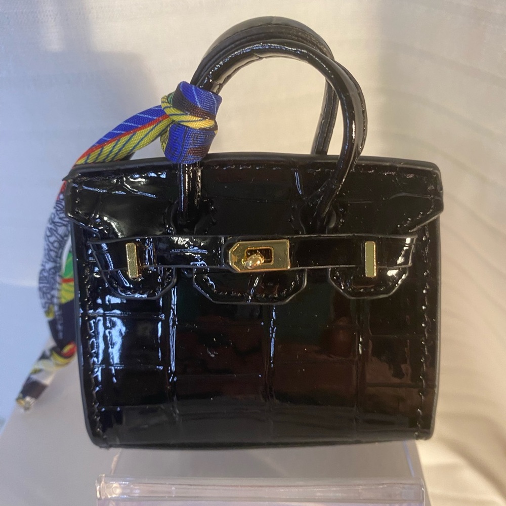 Luxury Mini Bag Keychain, Bag Charm or AirPod Holder
